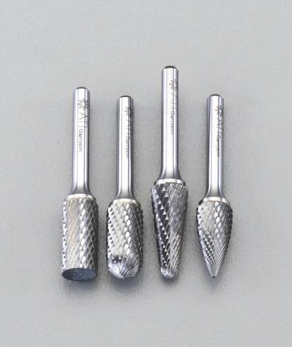 エスコ 4本組 超硬カッター(6mm軸) EA819J-4A ESCO