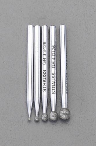 エスコ 5本組 ダイヤモンドバー(3mm軸) EA819SY-41 ESCO