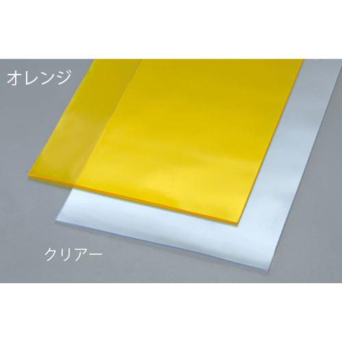 エスコ 200x2.0mmx30m 間仕切リシート(オレンジ) EA911AF-320A ESCO