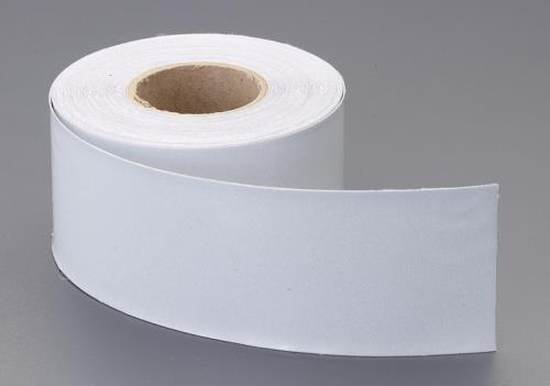 エスコ 50mmx10m/0.4mm 反射シート(シルバー) EA911AR-48 ESCO