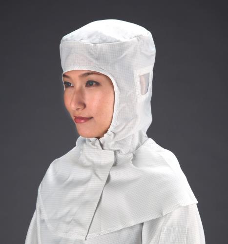 エスコ [LL] クリーンルーム用キャップ(白/クラス100対応) EA915EB-3 ESCO