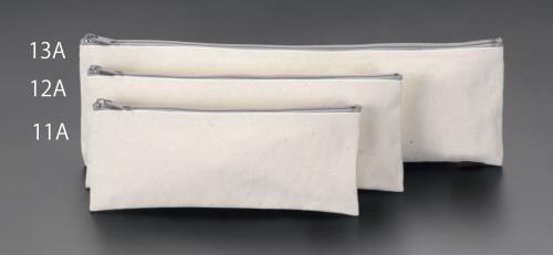 エスコ 300x110mm キャンバス工具袋 EA925MC-12A ESCO