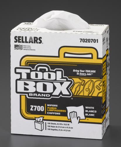 エスコ 216x420mm 工業用ワイパー(特厚/100枚) EA929AC-39 ESCO