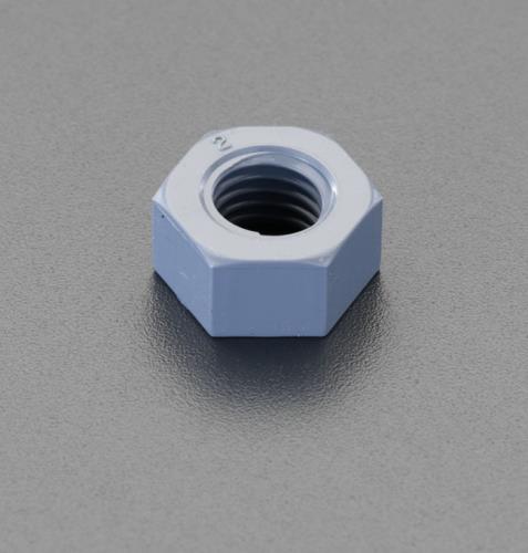 エスコ M8 ナット(塩化ビニール製/10個) EA945AY-8 ESCO