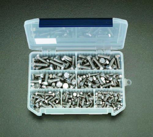 エスコ M5･M6･M8 六角頭ボルトセット(ステンレス製) EA949AD-9 ESCO