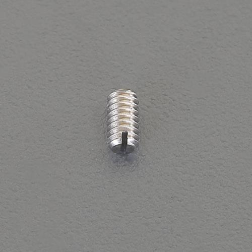 エスコ M2.0x 2mm (-)止メネジ(平先/SUS/4本) EA949D-21 ESCO