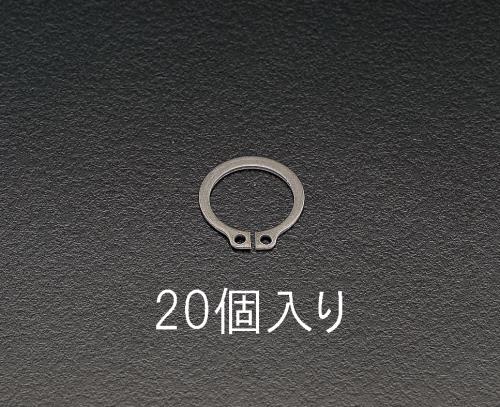 エスコ 28mm 軸用スナップリング(20個) EA949DA-28 ESCO