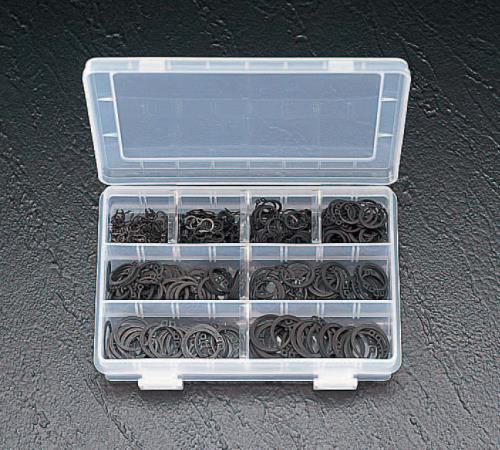 エスコ 7-20mm 軸用スナップリングセット EA949DA ESCO