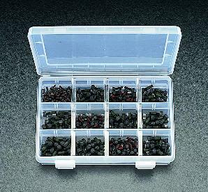 エスコ M3-M8 六角穴付ボルトセット(ユルミ止メ付) EA949DG ESCO