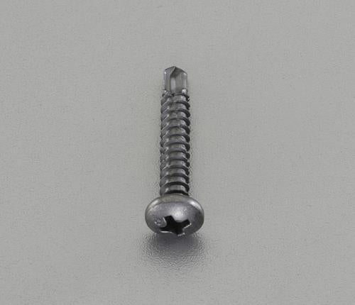 エスコ 5x16mm ピアスビス(ナベ頭/ステンレス/黒色/50本) EA949EF-151 ESCO