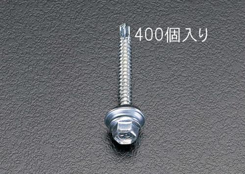 エスコ 6x19mm 六角頭ピアスビス(シール付/400本) EA949EF-61 ESCO