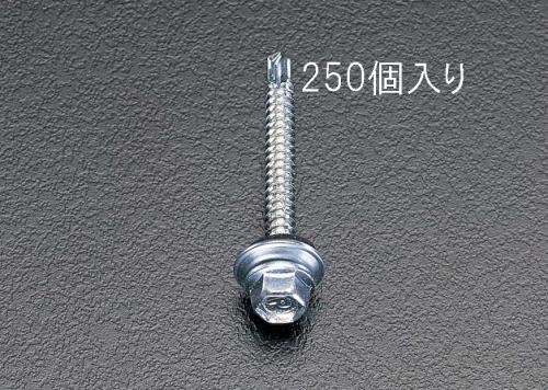 エスコ 6x35mm 六角頭ピアスビス(シール付/250本) EA949EF-63 ESCO