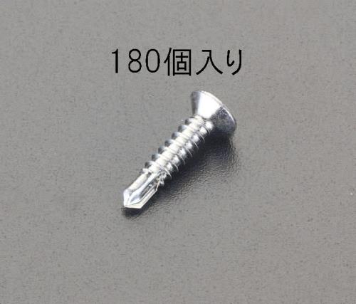 エスコ 4x13mm 皿頭ピアスビス(三価クロメート/180本) EA949EP-413S ESCO