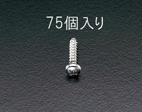 エスコ 4x16mm 鍋頭タッピングビス(ステンレス製/75本) EA949ES-42 ESCO