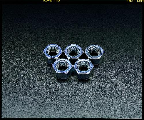 エスコ M30 六角ナット(ユニクロメッキ/5個) EA949GG-30 ESCO