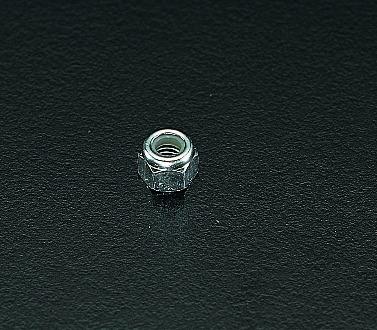 エスコ M12 [ユルミ止]ナイロンナット(ユニクロメッキ/30個) EA949GN-12 ESCO
