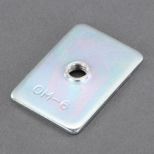 エスコ M 8/40x32mm 四角ナット(10個) EA949GS-708 ESCO