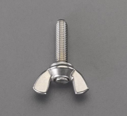 エスコ M 4x15mm 蝶ボルト(ステンレス製/2個) EA949HF-415 ESCO