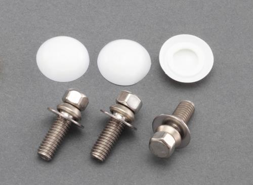 エスコ [普通自動車用]ナンバープレート盗難防止ボルト(3コ) EA949HL-102 ESCO