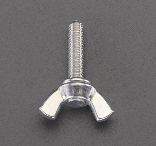 エスコ M10x20mm 蝶ボルト(スチール製/2個) EA949LF-1020 ESCO
