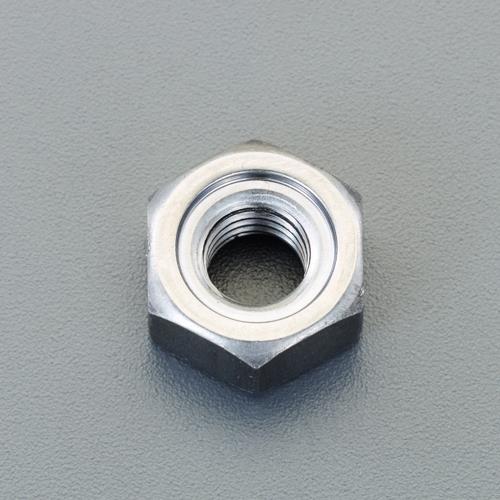 エスコ M12 溶接六角ナット(パイロット有/生地/10個) EA949LW-12 ESCO