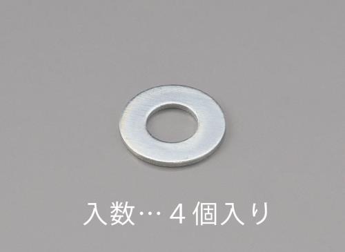 エスコ M16 平ワッシャー(JIS/ユニクロ/4枚) EA949LX-116 ESCO