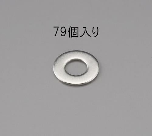 エスコ M 2 平ワッシャー(ステンレス製/79枚) EA949LX-202 ESCO