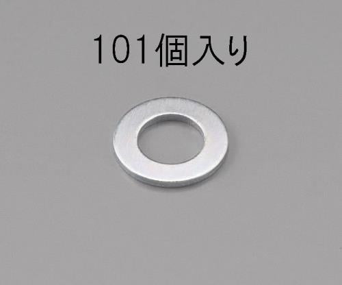 エスコ M 8 [小形]平ワッシャー(三価クロメート/101枚) EA949LX-308 ESCO