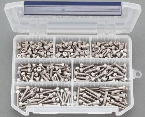 エスコ M5 六角穴付ボルトセット(ステンレス製) EA949MB-5 ESCO