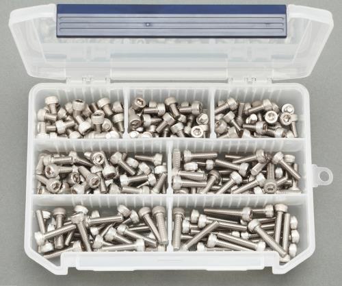 エスコ M6 六角穴付ボルトセット(ステンレス製) EA949MB-6 ESCO