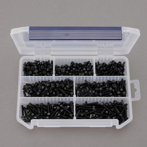 エスコ M4 六角穴付ボルトセット(ステンレス/黒) EA949MK-14 ESCO