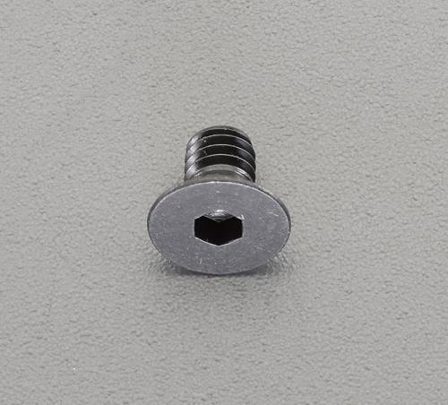エスコ M 6x10mm六角穴付皿ボルト(ステンレス/黒色/4本) EA949MT-610 ESCO
