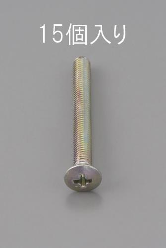 エスコ M4 x30mm 丸皿頭小ネジ(三価クロメート/15本) EA949NC-430 ESCO