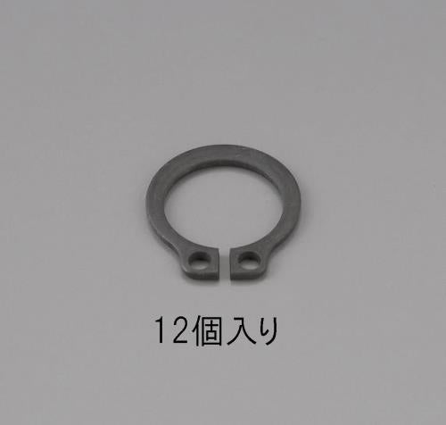 エスコ 19mm 軸用スナップリング(12個) EA949PA-219 ESCO