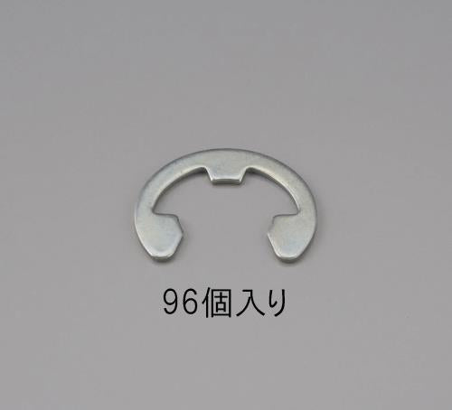 エスコ 4.0mm Eリング(三価クロメート/ 96個) EA949PB-4 ESCO