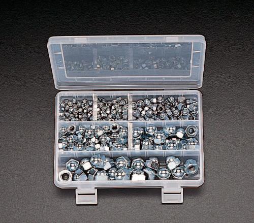 エスコ M4-M12 袋ナットセット(ユニクロ製) EA949SH ESCO