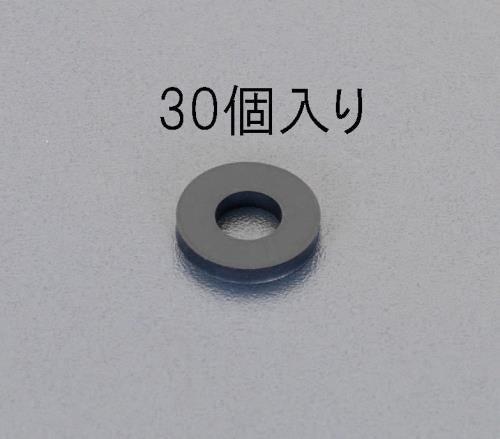 エスコ 8x 3x1.5mm/ M3 ゴム平パッキン(30枚) EA949SW-3 ESCO