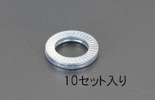 エスコ 4.4x 7.6x1.8mm ユルミ止ワッシャー(10個) EA949WN-2 ESCO