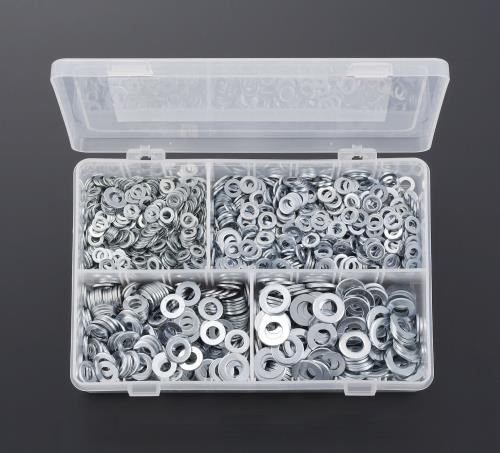 エスコ M5-M10 平ワッシャーセット(1200ピース) EA949YB ESCO