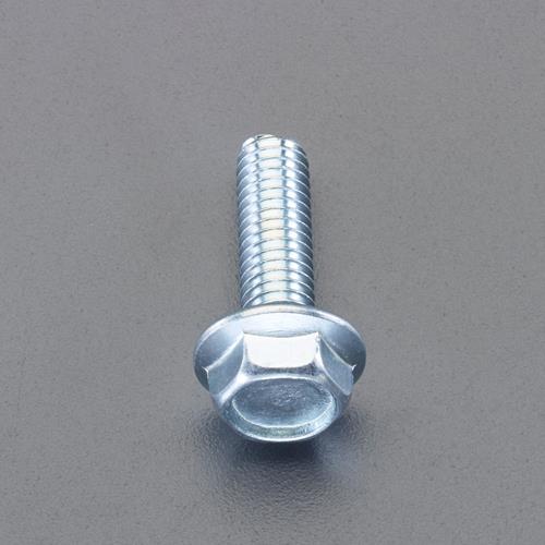 エスコ M10x25mm フランジボルト2種(ユニクロ/6本) EA949ZE-103 ESCO