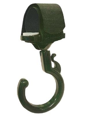 エスコ 20~40mm/25mm ベルト付回転フック(OD色) EA951DV-2 ESCO
