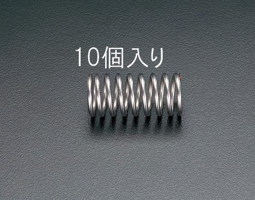 エスコ 8.0x1.20/22.0mm 押シスプリング(10本) EA952VL-22 ESCO
