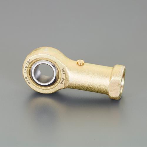 エスコ M8 xP1.25 ロッドエンド(給油式/雌ネジ/左ネジ) EA966DA-8A ESCO