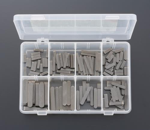 エスコ 5x5 - 10x8mm マシンキーセット EA968ZC-130 ESCO