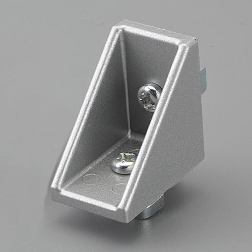 エスコ 30角用 三角ブラケット(シルバー/ローター付) EA976CB-38 ESCO