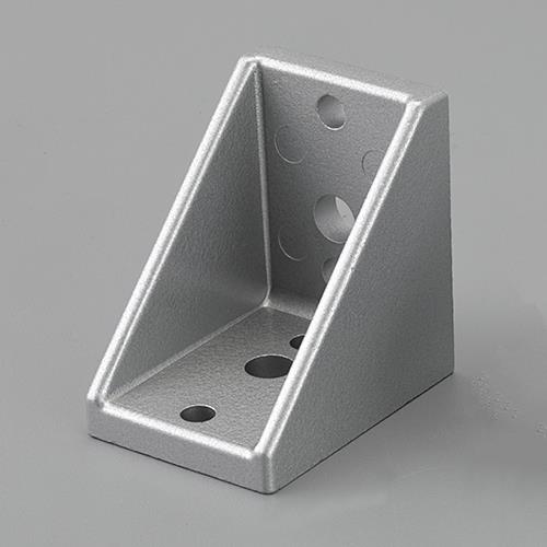 エスコ 40角用 三角ブラケット(シルバー) EA976CB-39 ESCO