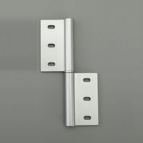 エスコ 70x130mm 40角用アルミ旗丁番(右用) EA976CB-66 ESCO