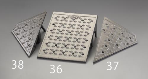 エスコ 280x415x145mm 段差プレート(左コーナー) EA983FK-38 ESCO