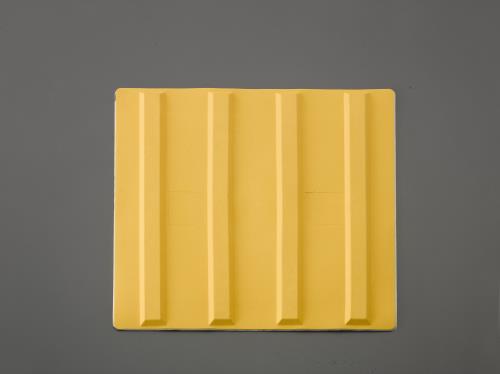 エスコ 300x 300mm 点字パネル(仮設専用/ライン) EA983FY-62 ESCO