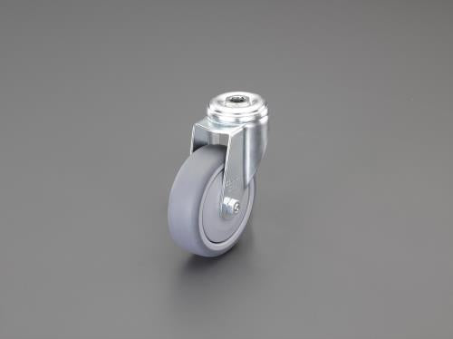 エスコ 150mm キャスター(自在金具･穴付) EA986GF-615 ESCO